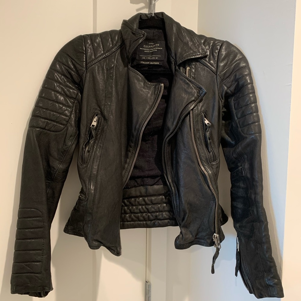 Allsaints Leather Jacket